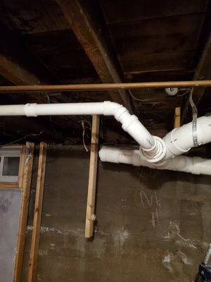 Replaced pipe