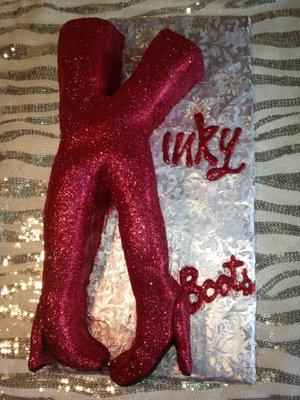 Kinky Boots preview Opening Cake