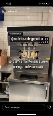 Soft serve maintenance