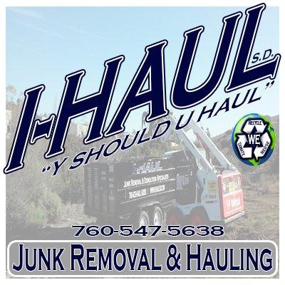 Yelp Logo, I-Haul, junk removal carlsbad ca, junk hauling oceanside, homeless junk removal, demolition, san diego junk removal