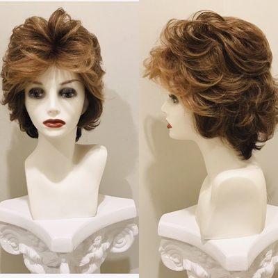 Come on in to Hair Designs and Wigs by Trish Bagby.   Beautiful wigs!