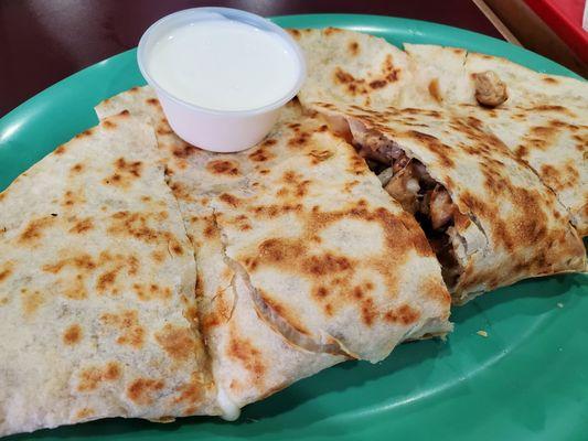 Chicken quesadilla