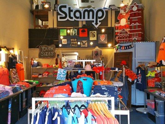 Our store houses collegiate Auburn gear and some of our own unique designs you'll find nowhere else!