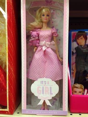 It's a girl barbie