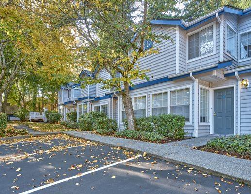 Exterior view of apartments at Edmonds Gateway.