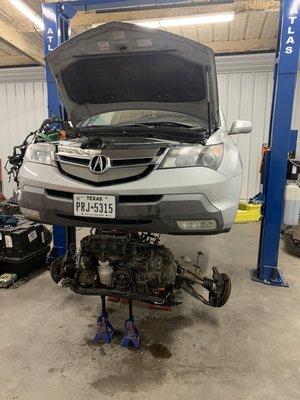 Acura MDX Engine Replacement