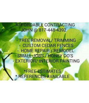 Affordable Contracting