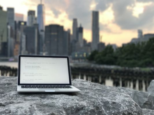 Coding in Dumbo Brooklyn