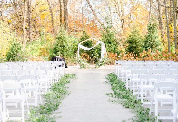 Ceremony on the Patio