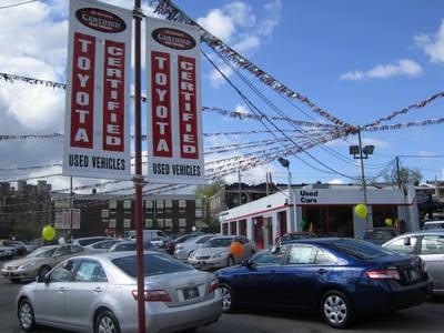 The Used Car lot of Central City Toyota before the construction of the new buildling started in 2012.