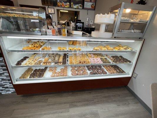 The main donut and kolaches section