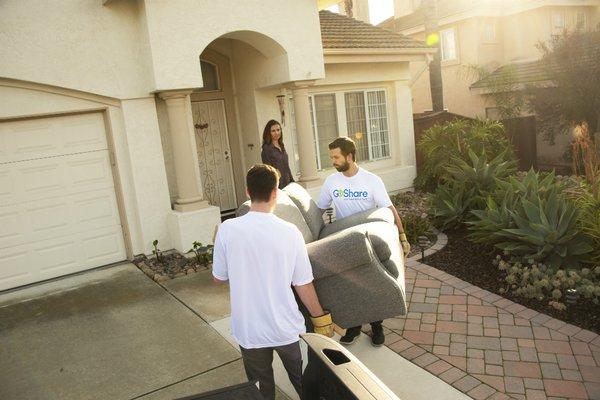 Couch delivery