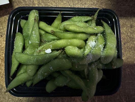 Edamame with salt！