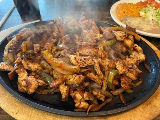 Wow !! Meat Fajitas for 2. Delicious