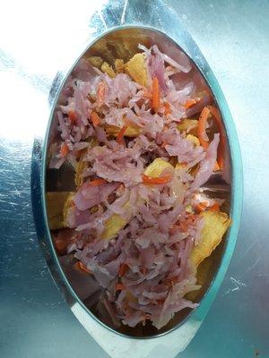 yuca frita estilo el salvador