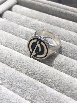 My custom made Metallica ring