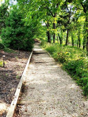 Gravel path