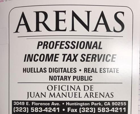 Arenas Professional Services