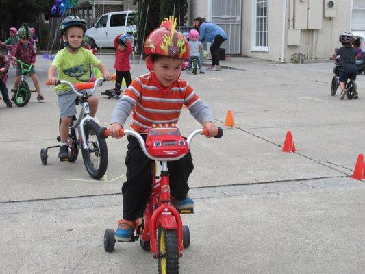 Blazin' through the Trike-A-Thon