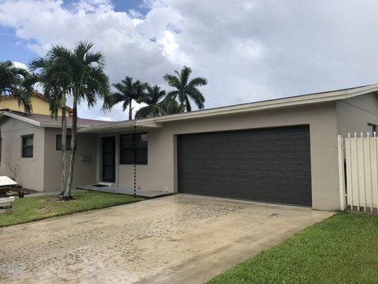 Beautiful chocolate brown insulated code garage door @igaragedoors