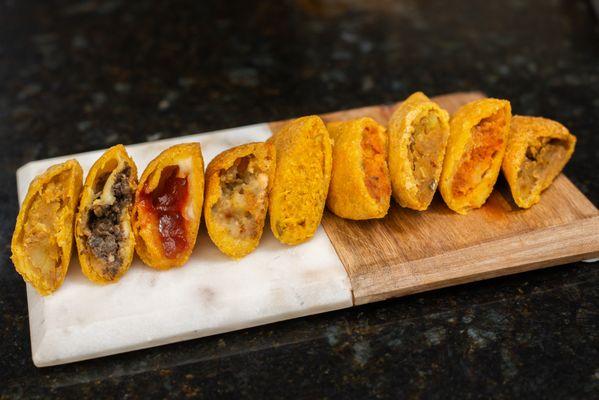 filling empanadas