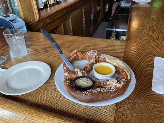 Giant Bavarian Pretzel