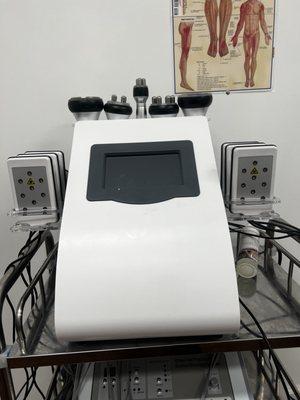 Kim 8 slimming system Cavitation Vaccum & Biolar RF Tripolar Radio Frequency body RF lipolaser