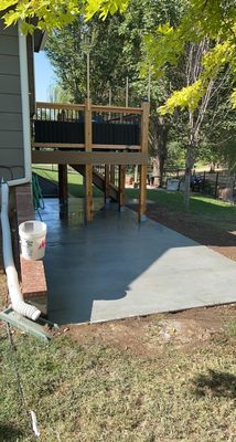 Concrete Patio