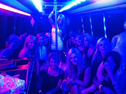 Bachelorette Party on The KONG PARTY BUS !!