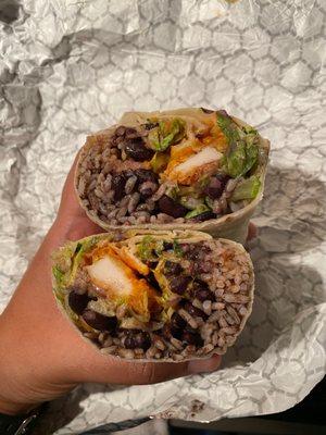 Buffalo Chicken Burrito