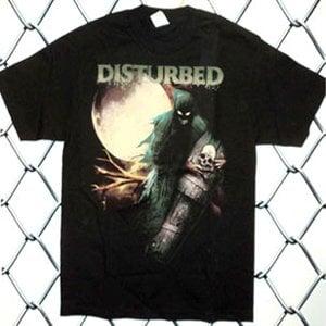 12 color print for the music band disturbed