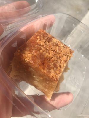 Coconut fudge baklava best dessert in the world