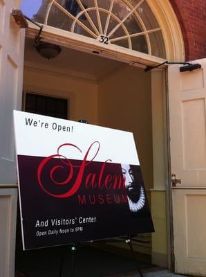 Welcome to the Salem Museum!