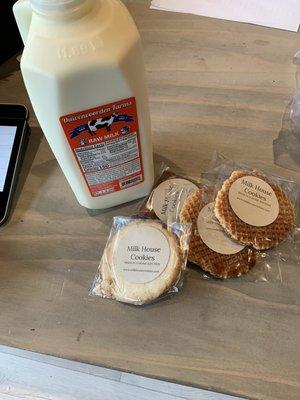 Milk and cookies