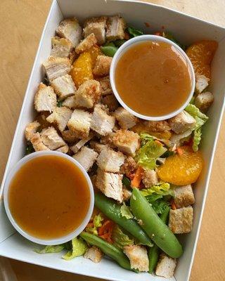 Asian chicken salad