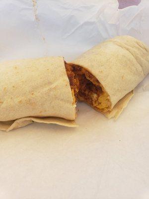 Taos Chicharron Burrito