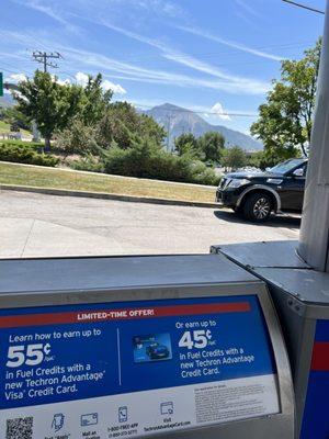 Gas with a view