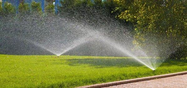 We offer irrigation services- sprinkler repair, installs, and maintenance