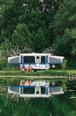 Folding campers are great for families - GoRVing