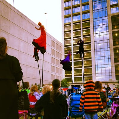 Australia's Strange Fruit performance on the Festival Green Space