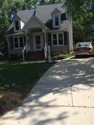 My Clean Driveway - It actually took me a few days to get used to it!