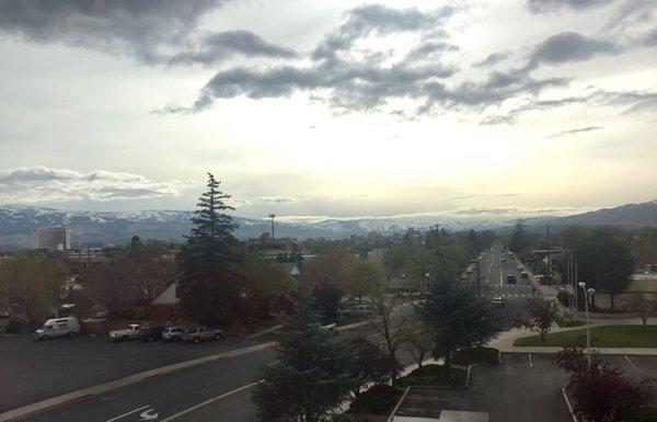 Mountain view (with some Reno view) from sparks