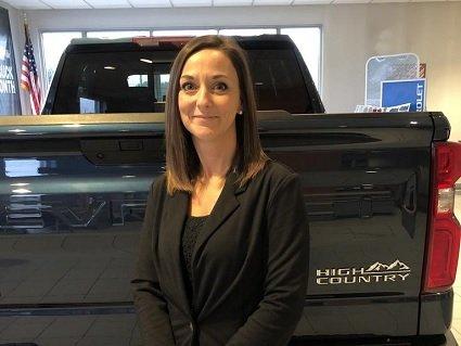 Alisha Kessler is ready to explain Warranty options and get Financing in order for you New Chevrolet.  Delivery is quick and easy!