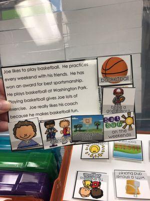 Special education task box