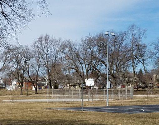 basketball and baseball