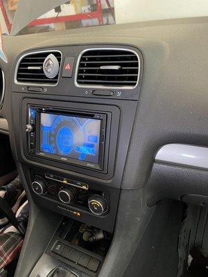 Stereo install with full system and camera