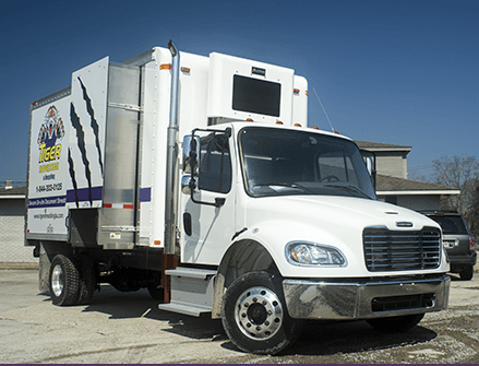 We do mobile document shredding or onsite document shredding