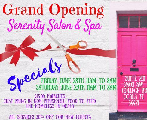 Come join us for the grand opening of our new location!