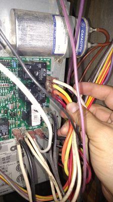 Replacement of the circuit board for the air handler blower motor