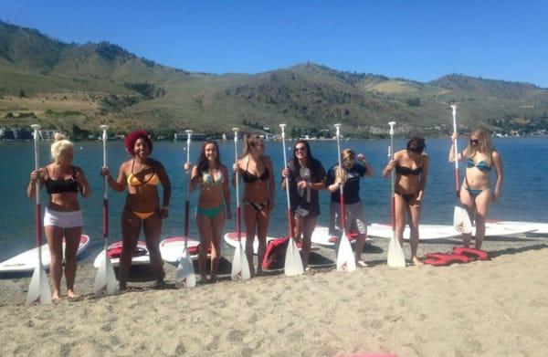 Paddle Board Yoga